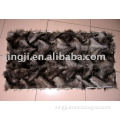 Silver fox front paw fur plate